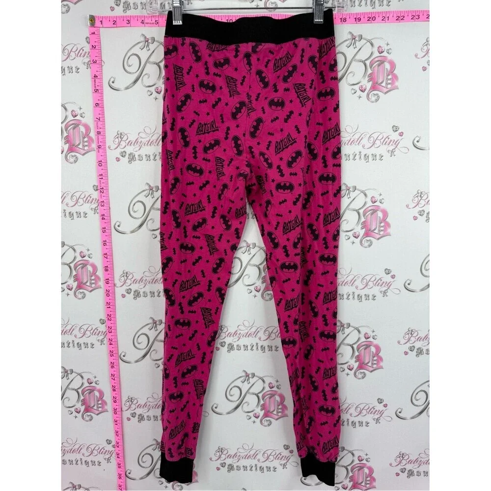 Batgirl leggings DC COMICS Kids Pink Batman Print Lounge Pants